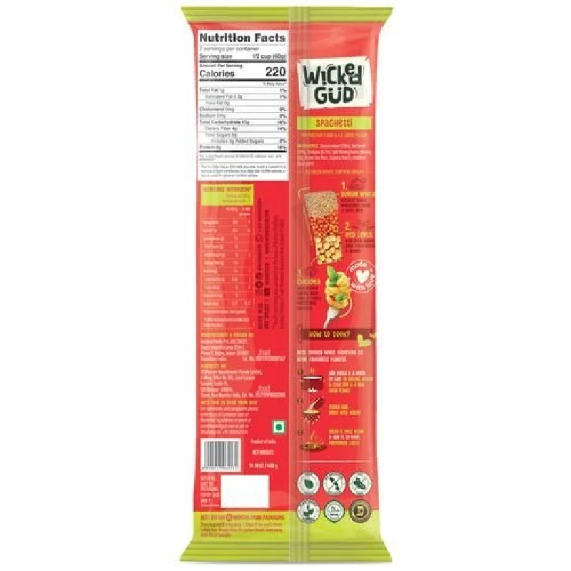WickedGud Spaghetti Pasta, 400 g-2.webp